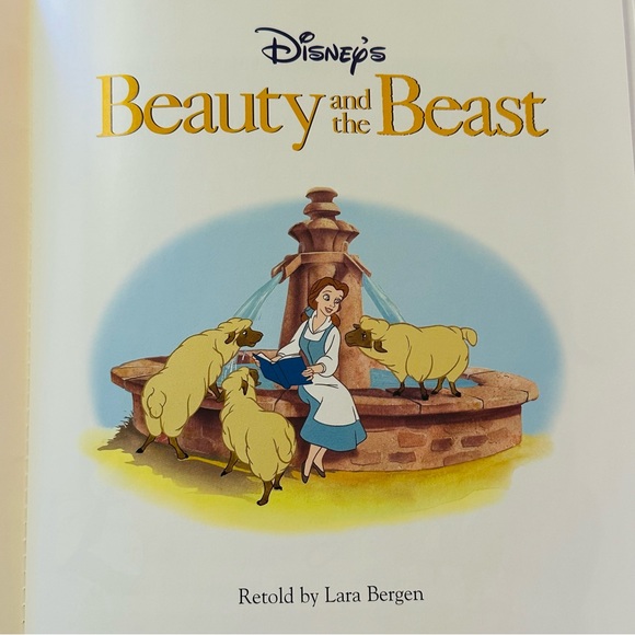 Walt Disney’s Cinderella & Beauty And The Beast Flip Book Paperback 2 Books In 1 - Picture 7 of 9